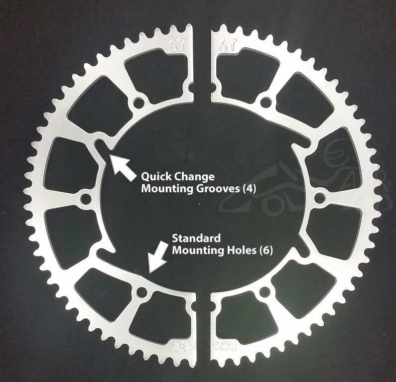 #35 Split Rocket Sprocket