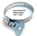 Hand Tighten Hose Clamp