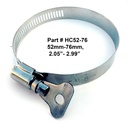 Hand Tighten Hose Clamp