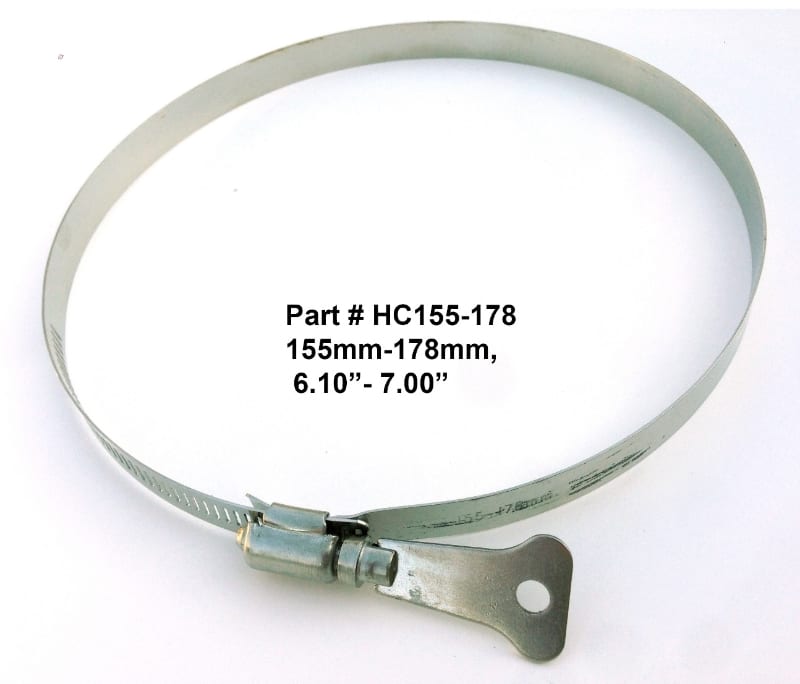 Hand Tighten Hose Clamp