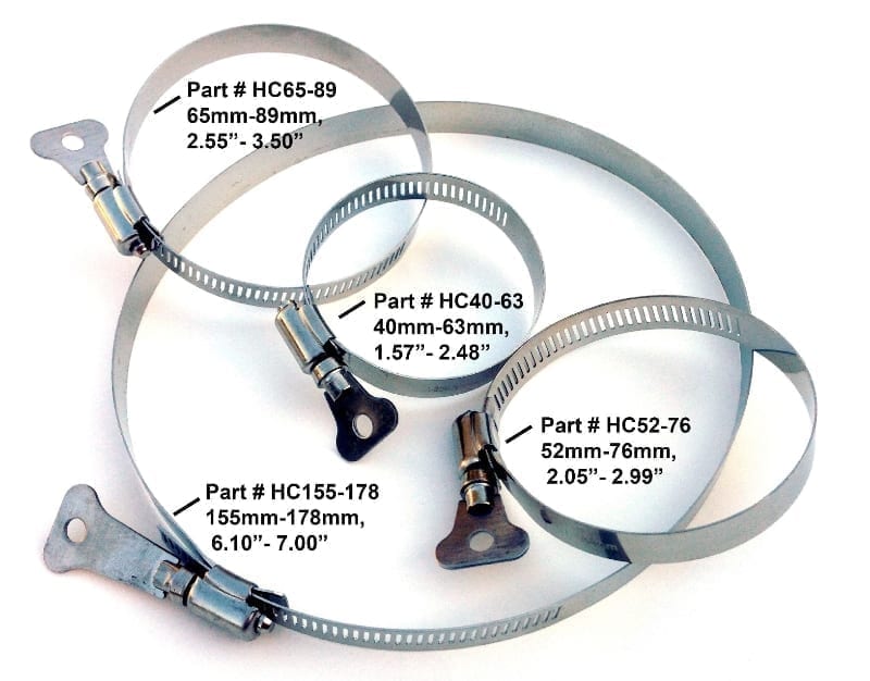 Hand Tighten Hose Clamp
