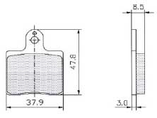 CRG 2000up/Ven05 Brake Pad Set