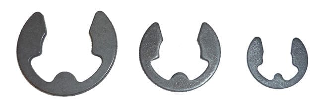 E Retaining Rings