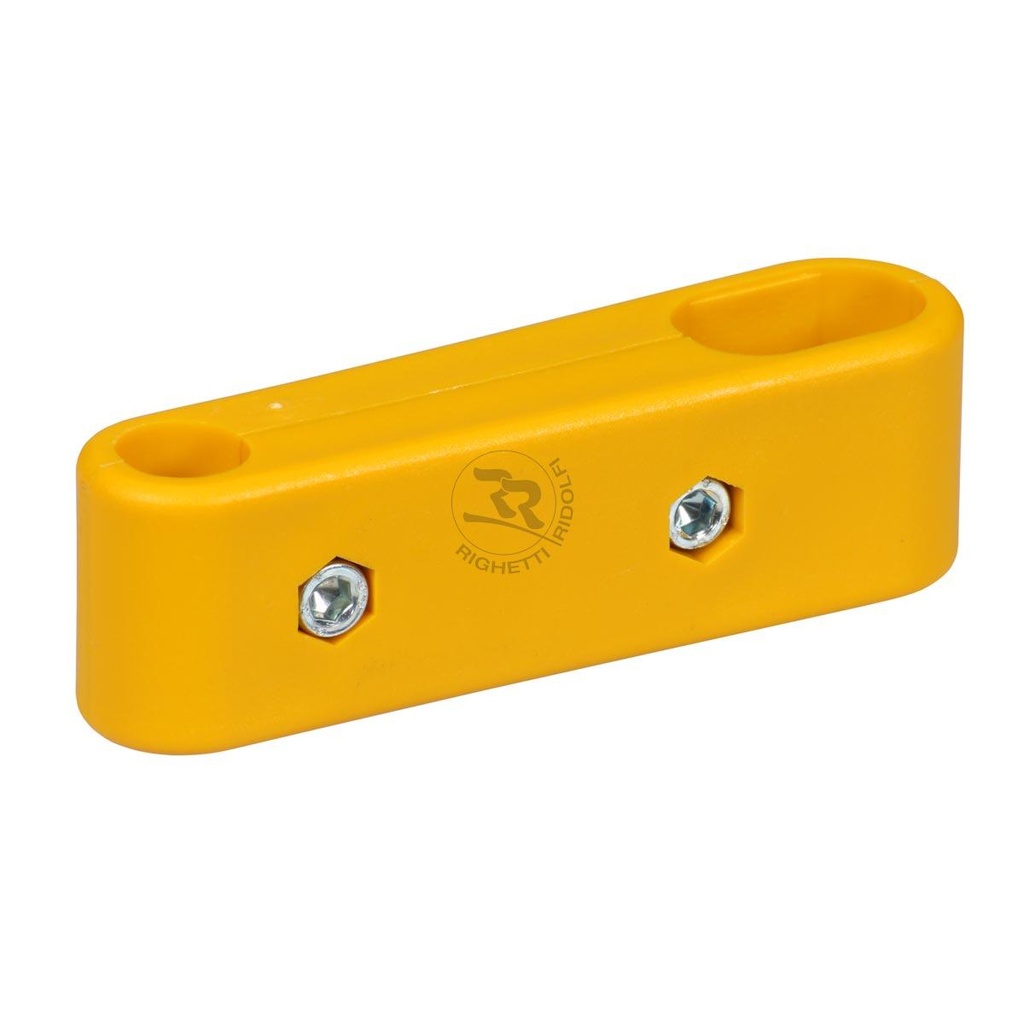 Nylon flange for front spoiler