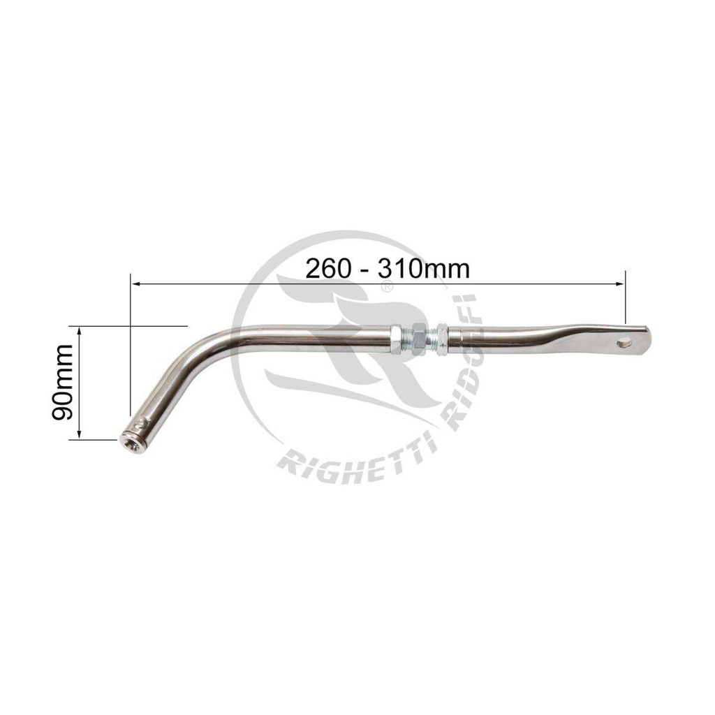 Bent Adjustable Seat Support