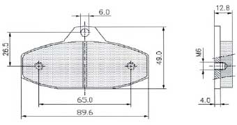 SKM / Avanti Rear Set