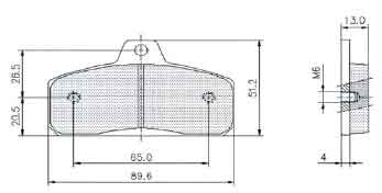 Righetti Ridolfi / Wildkart/ Italkart Rear Set