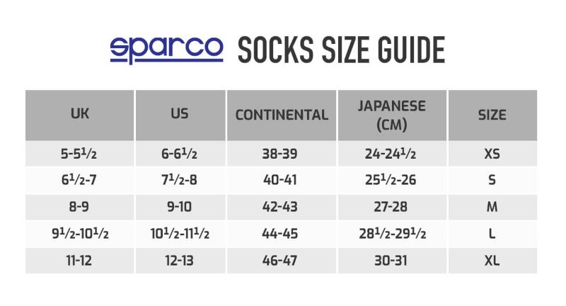 Sparco RW-7 Delta Auto Socks