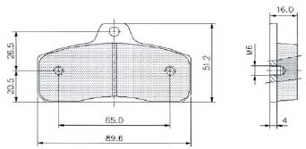 Birel/Biesse/First Kart Rear Set
