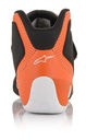Alpinestars Tech 1-K Shoes 2021 - Black/Orange/White Size 12