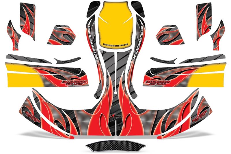 Acceleration Flame Graphics Kit