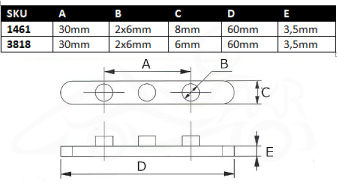 PKT 30mm Kid Kart Axle