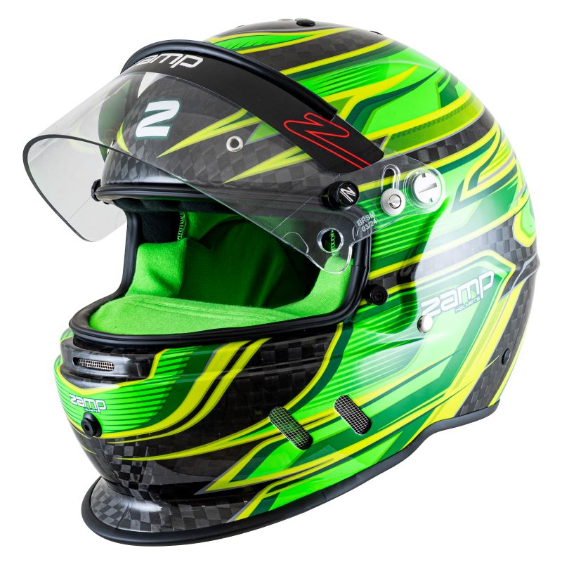 Zamp RZ-67D SA2025 Carbon Flo Helmet