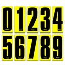 SKUSA Short 5" Compliant Numbers Ea. - CLEARANCE