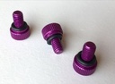 Anodized 6mm Over-Sized Aluminum Bead Lock Screw