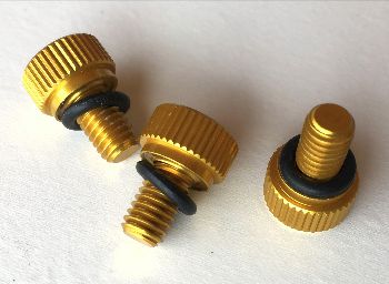 Anodized 6mm Over-Sized Aluminum Bead Lock Screw