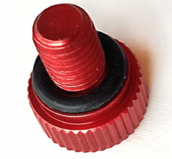 Anodized 6mm Over-Sized Aluminum Bead Lock Screw