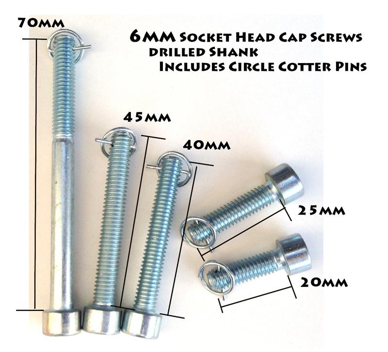 Drilled Socket Head Bolt with Cotter