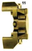 CRG Half Rear Brake Caliper V09/V11 LH