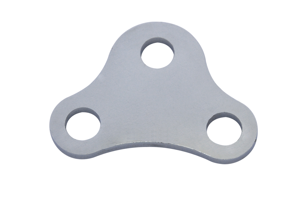 Small plate for right adjustable seat support