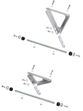 Supports Kit for Radiator OTK 470x265x43