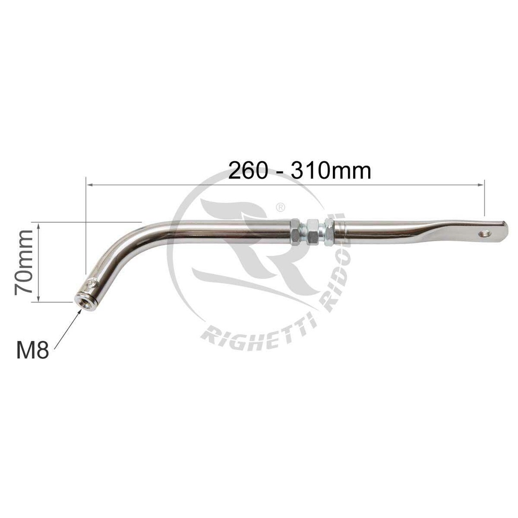 Bent Adjustable Seat Support