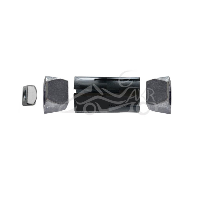 Rear bumper expander with nut