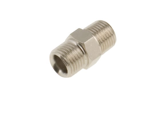 Brake pipe straight connector