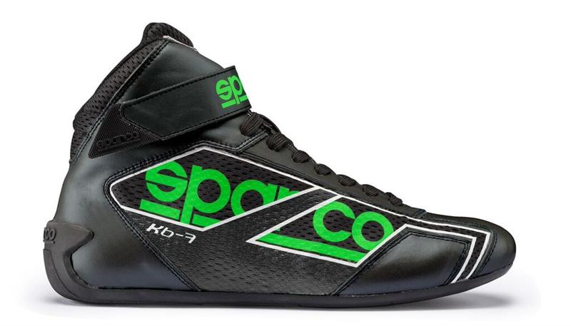Sparco Shadow KB-7 Shoes Black/Green 36