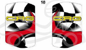 CRG Cadet Fuel Tank Holographic Decals- CLEARANCE