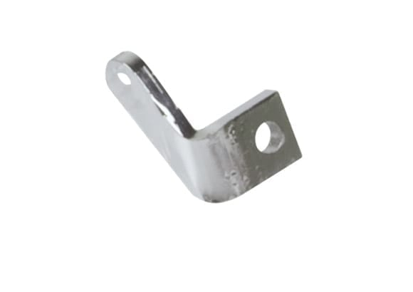 Accelerator locking plate for Micro rudder pedals