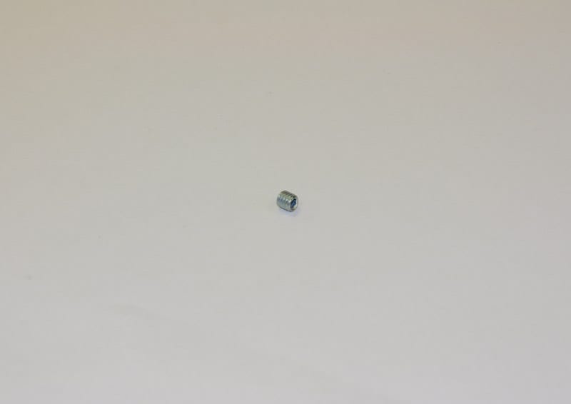 Lock M4 x 4 flat tip