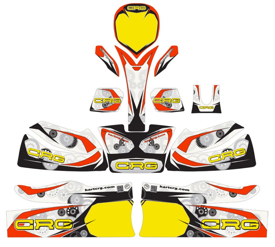 CRG Complete Mini NewAge Sticker Kit 2015 - CLEARANCE