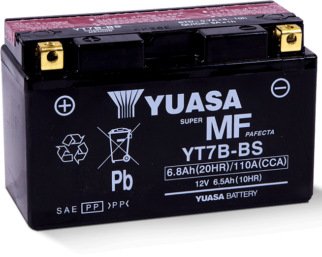 YT7B-BS Yuasa Battery