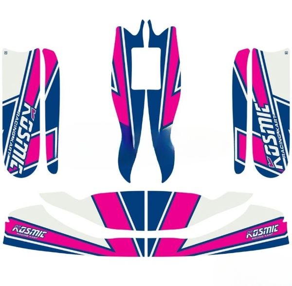 Kosmic M6 bodyworks stickers kit