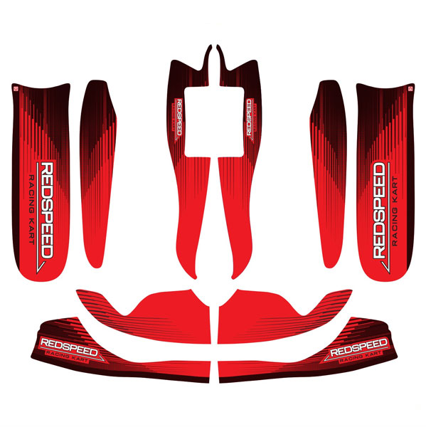 RedSpeed M8/ MK20 bodyworks stickers kit