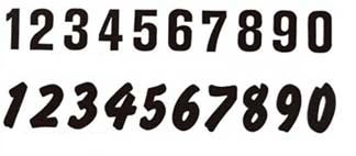 Numbers - CLEARANCE