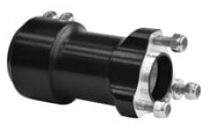 CRG Rear wheel hub 40x125 black complete 2 screws