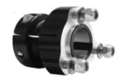 CRG Rear wheel hub 30x 40 black complete