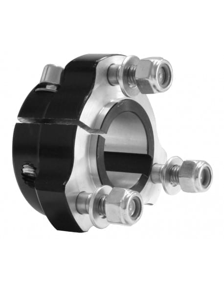 CRG Rear wheel hub 30x 35 black complete