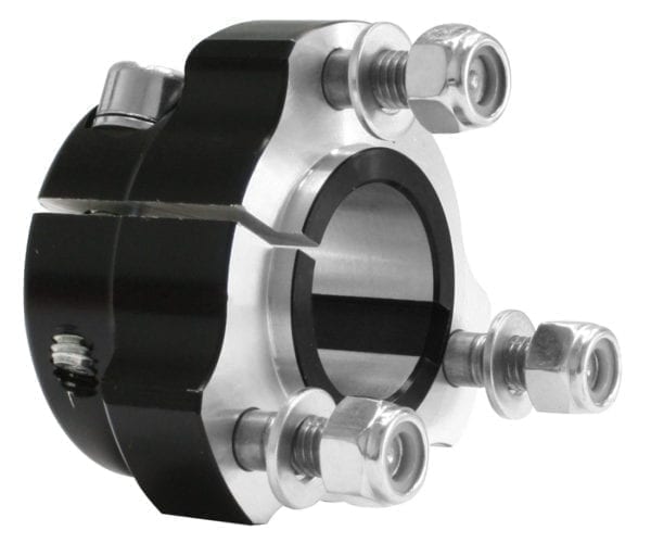 CRG Rear wheel hub 25x 75 black complete