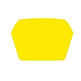 CRG 509 Rear Number Plate Sticker