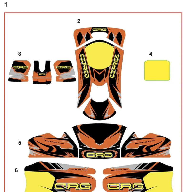 CRG MK20/MK27 Decal Kit