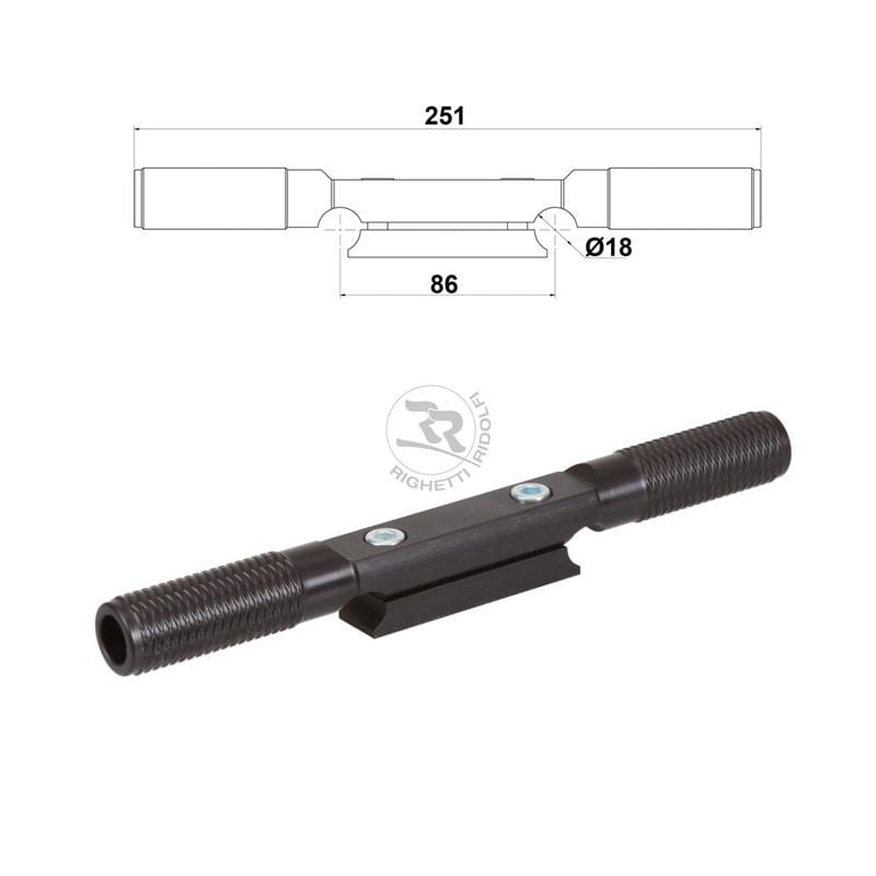 Righetti Aluminum Foot Rest