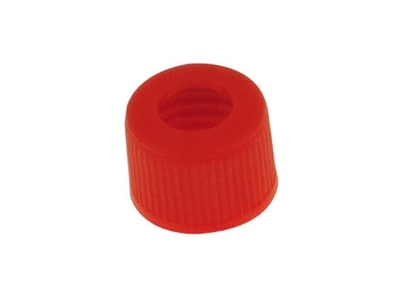 Small drilled plug for fuel tank