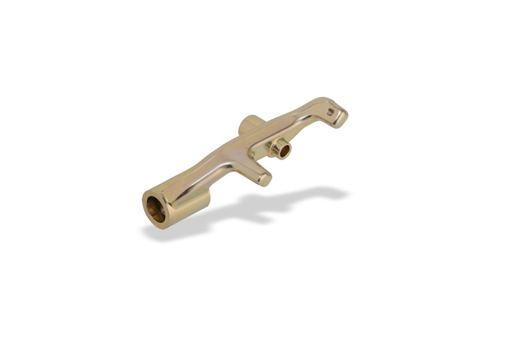 Accelerator pedal's support for rudder pedals