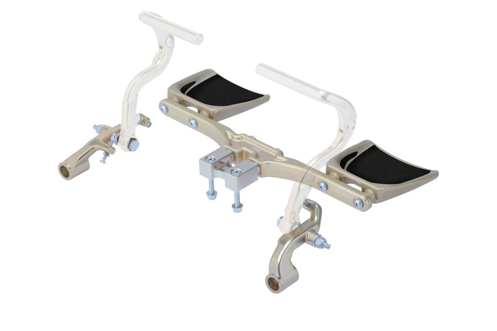 Complete AL rudder pedals 2019