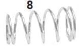 CRG, Master Cylinder Spring UP/V04/V05/V09/V10/V11 - CLEARANCE