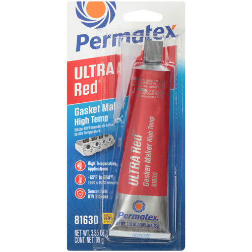 High Temp Red RTV Silicone