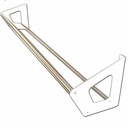 Trailer Tire Rack 80"